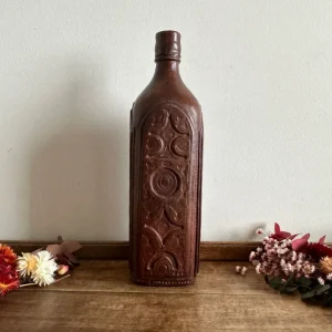 Utensilio Bouteille recouverte de cuire