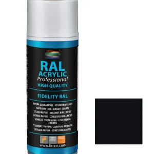 5VN400 SPRAY PINTURA NEGRO SATÉN RAL 9005 400ml.