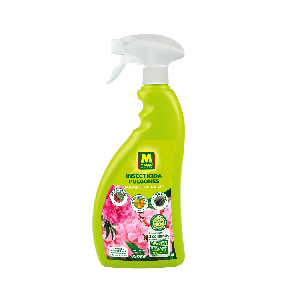 Alta Potencia Insecticida Pulgón Spray 750ml Massó