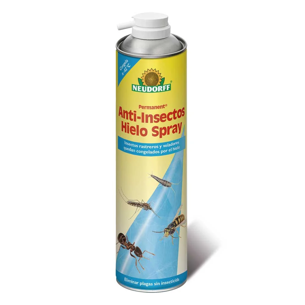 Anti-Insectos Hielo Spray de NEUDORFF 300 ml con Recarga Incluida