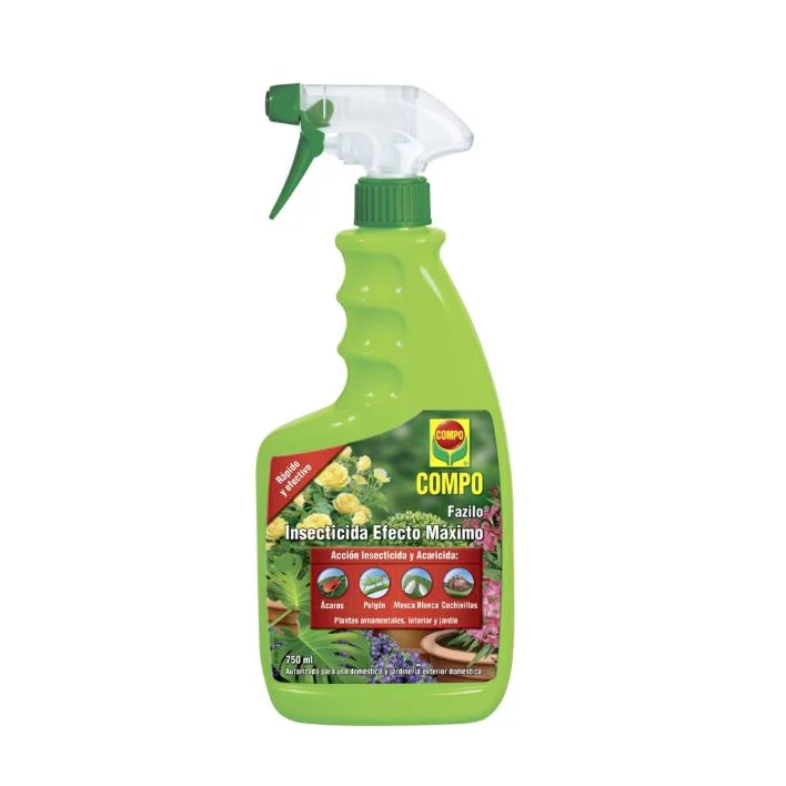 Certificado para Mascotas Compo Insecticida Efecto Máximo listo uso 750 ml