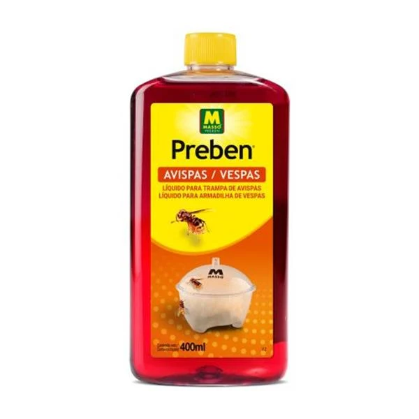 Certificado para Mascotas LÍQUIDO ATRAYENTE PARA TRAMPA DE AVISPAS PREBEN 400 ML