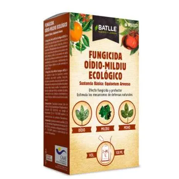 Fungicida Oídio - Mildiu Eco concentrado 100 ml Batlle con Tecnologia Ultrasonica