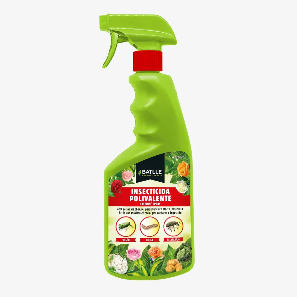Insecticida Polivalente listo uso 750 ml Batlle Certificado Ecologico