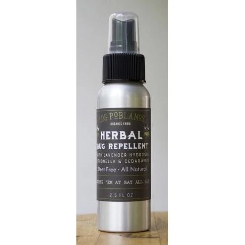Repelente Ecológico Spray contra insectos base de hierbas Los Poblanos