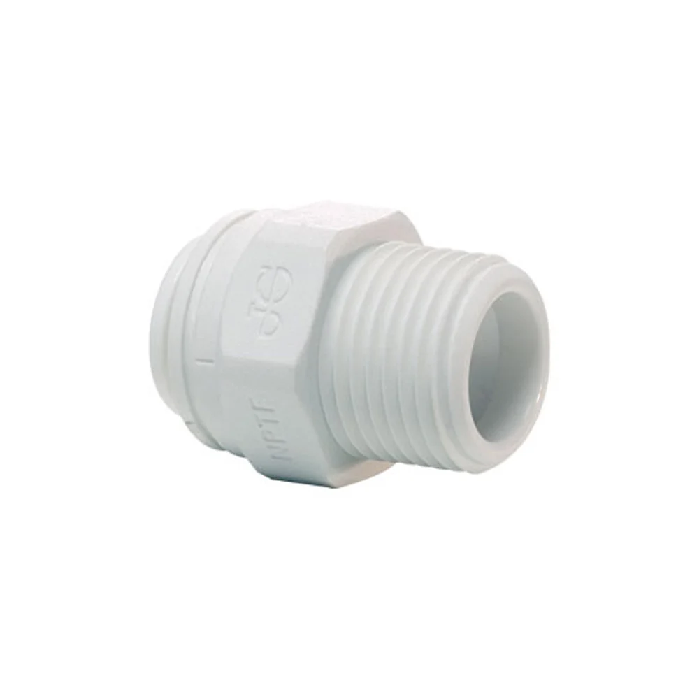 Conector blanco 3/8 x 1/2 John Guest