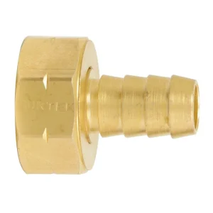 Conector de laton hembra p/manguera jardin 1/2" Surtek 130370