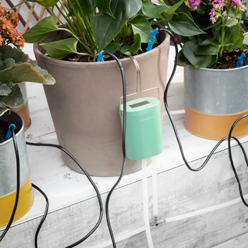 Resistente la Intemperie Sistema de riego automático Regott InnovaGoods por goteo 4W azul/verde
