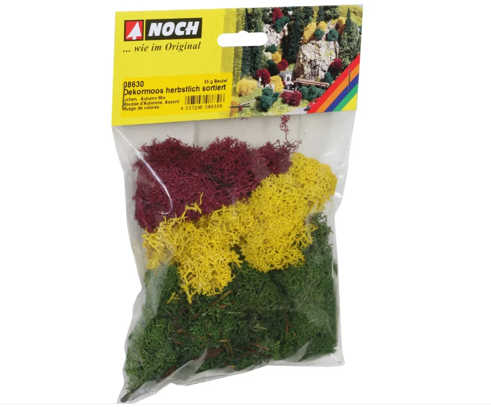 Noch 08630 musgos de colores decorativo H0 escala 1:87 ho 00