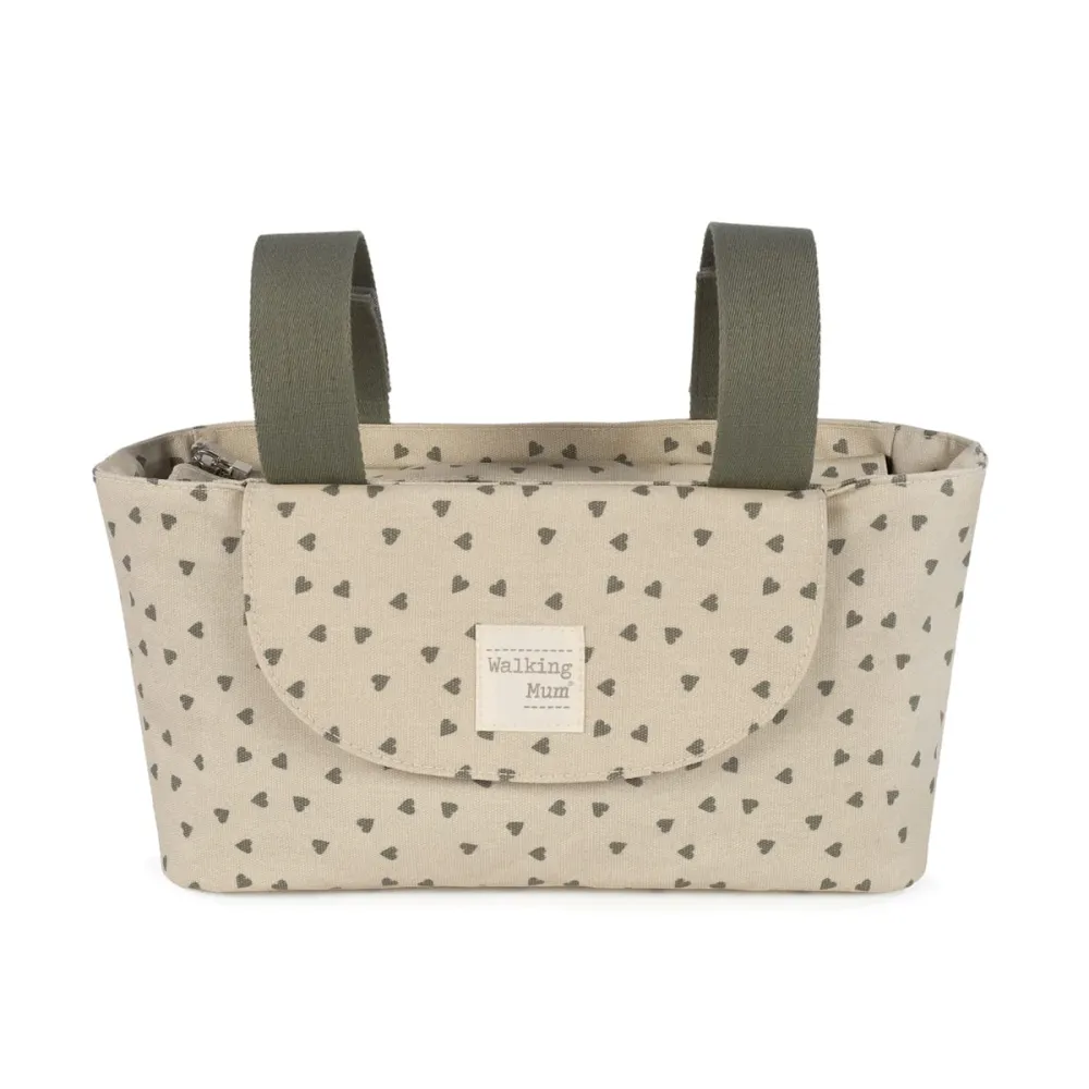 ORGANIZADOR CORAZONES POPPY MUSGO DE WALKING MUM Resistente la Lluvia