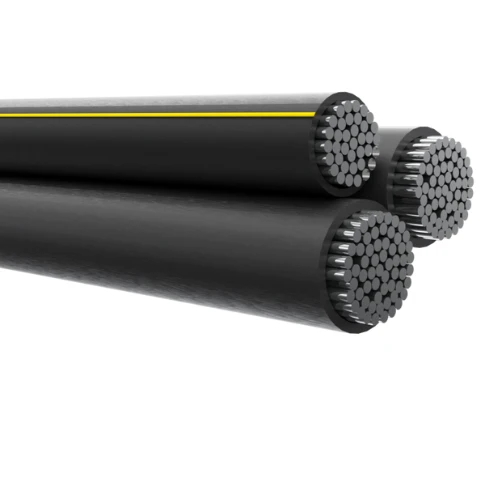 1000' 750-750-500 Fairfield Triplex Aluminio Conductor Underground Direct Burial 600V URD