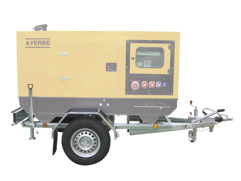 Ayerbe carro de arrastre de 60 70 kva Tipo Ride-On
