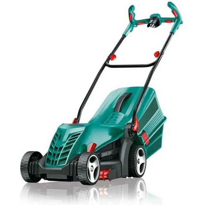 Cortacésped eléctrico - Bosch - arm 37 - 1400w - 37 cm - recogedor de céspe Tipo Ride-On