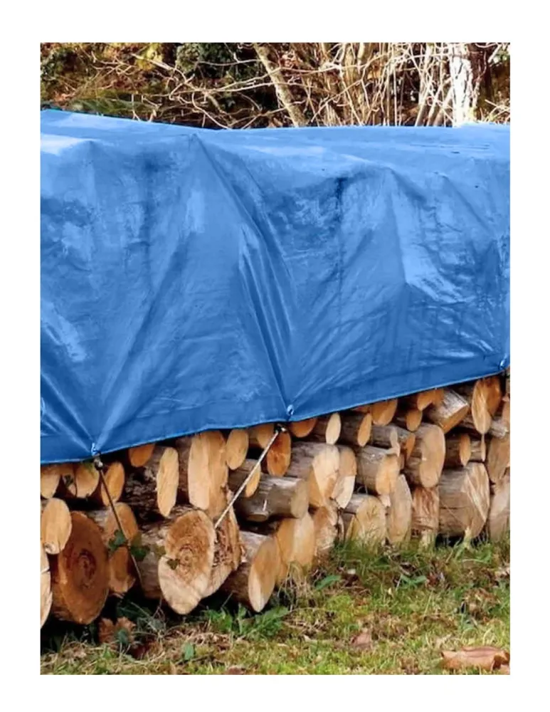 3x4m. | azul | toldo reforzado impermeable | lona poli - jardin202