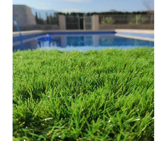 Cesped Artificial| 1X2M amplio X Largo)| Grosor 40MM| Suave| Mullido| Jardin Exterior| Tipo Sintético