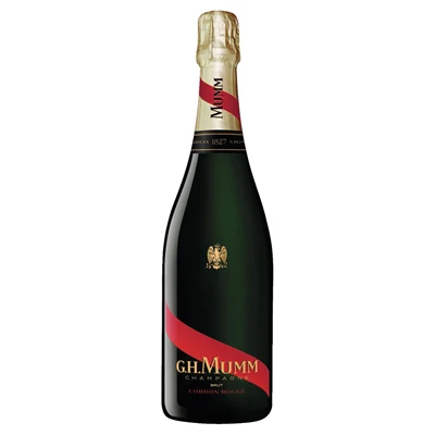 Champagne brut Cordon Rouge G.H. Mumm bouteille 75 cl