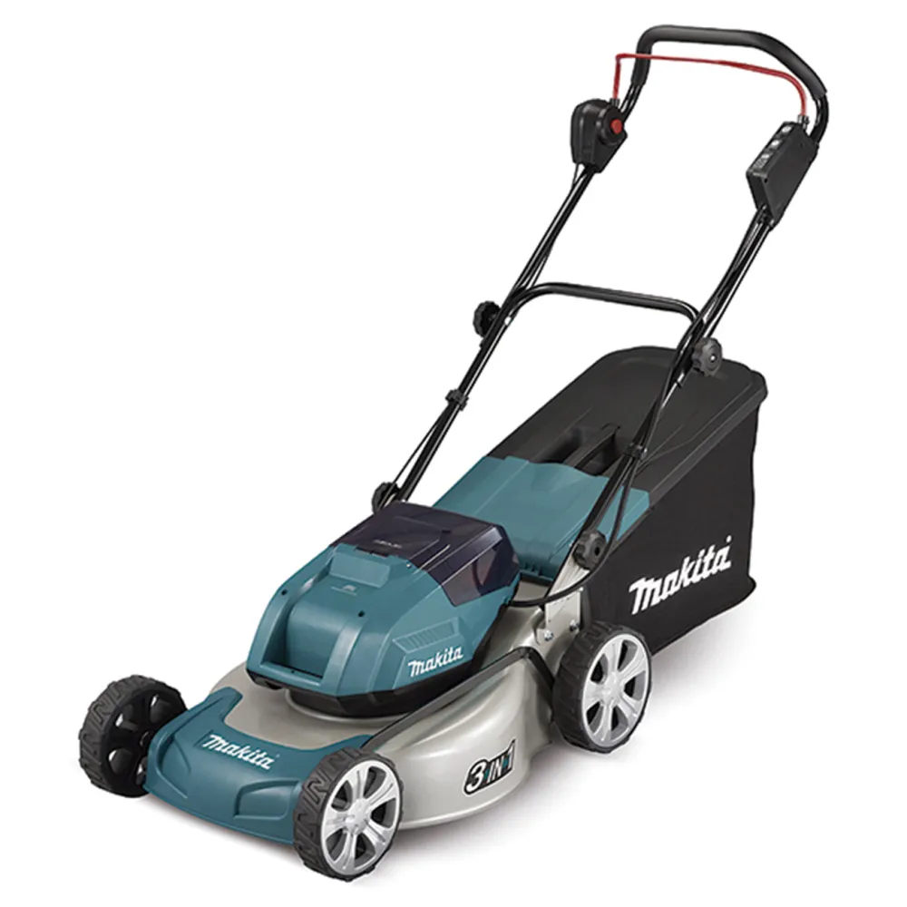 Cortacésped bl baterí 18vx2 lxt 46cm makita dlm463z con Encendido Eléctrico