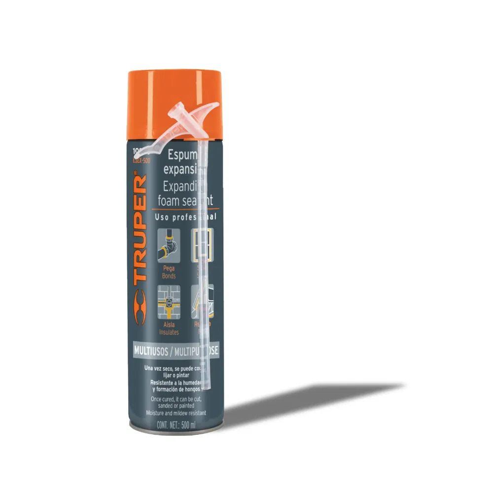 Cortacésped Eléctrico Espuma expansiva de 500 ml, Truper ESEX-500