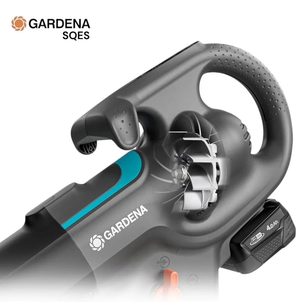 Cortacésped de Gasolina Aspirateur Souffleur Broyeur 3-EN-1 PowerJet Collect 18V P4A SOLO GARDENA