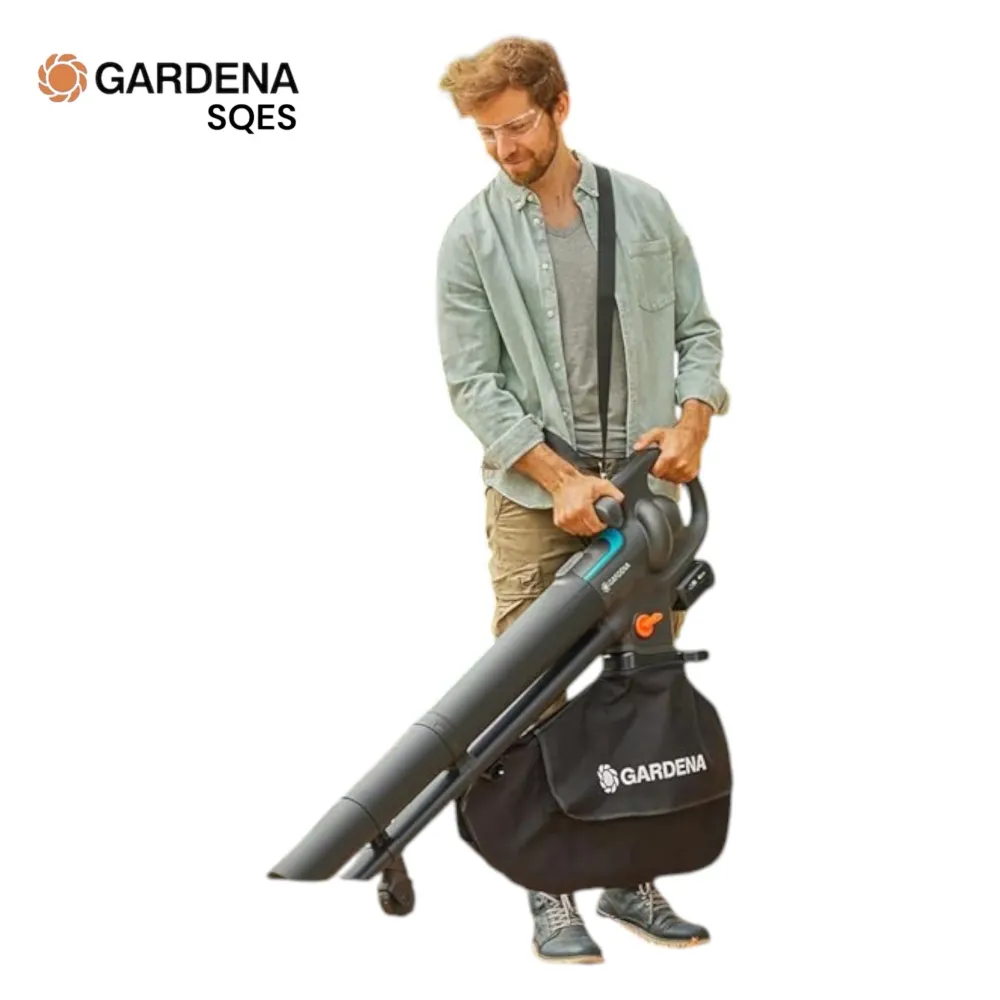 Cortacésped de Gasolina Aspirateur Souffleur Broyeur 3-EN-1 PowerJet Collect 18V P4A SOLO GARDENA
