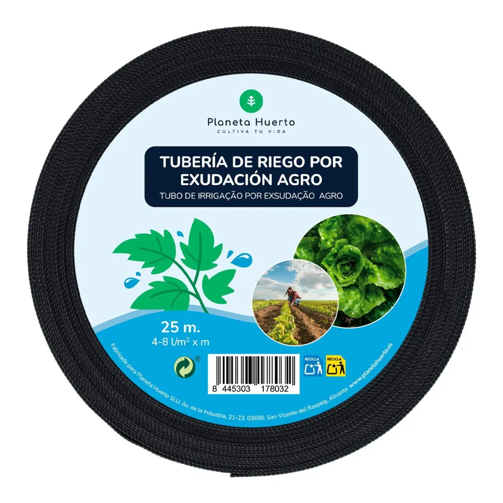 Cortacésped Mulching Rollo exudación Agro Planeta Huerto 25 m