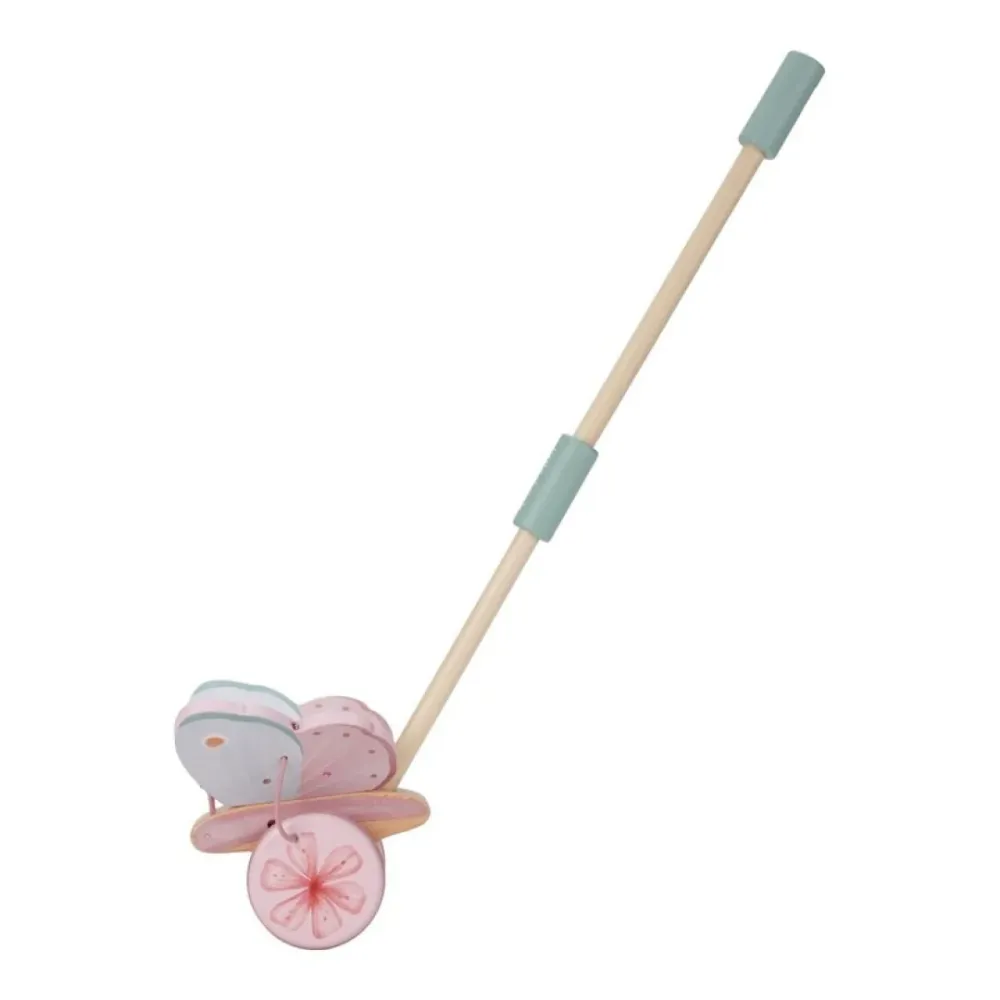 Cortacésped Robusto y Potente Mariposa empujable FSC Fairy Garden Little Dutch