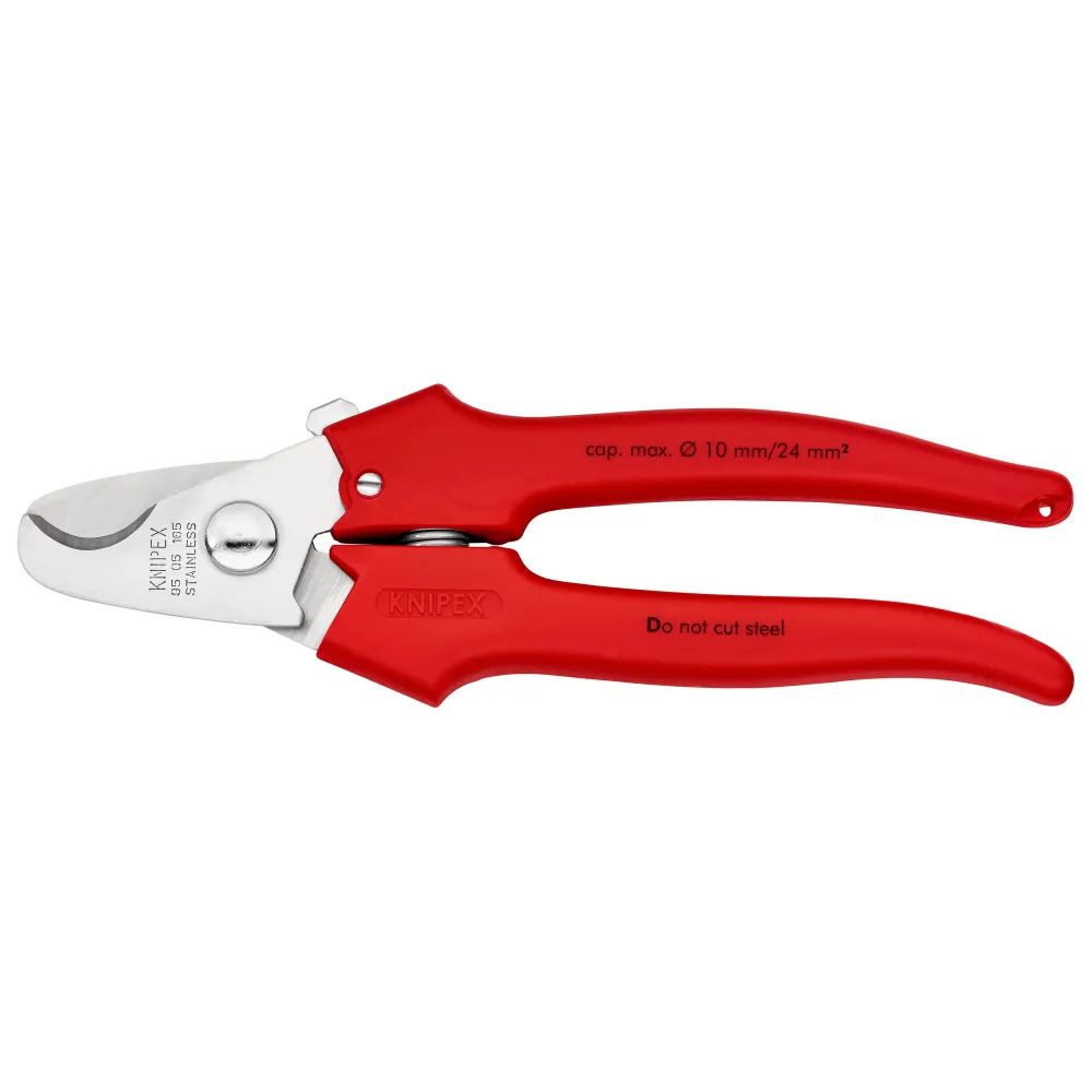 Cortadora de Césped de Precisión Knipex 95 05 165 - tijera cortacables 165 mm