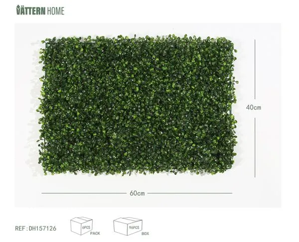 Césped 40*60CM plástico (PE) 308 Milán, verde, grueso y en capas, textura clara, natural y auténtico. Baterí de Larga Dura...