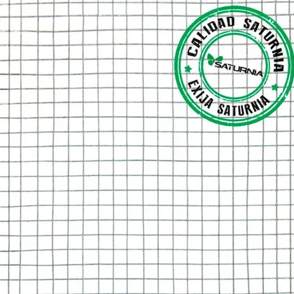 Malla electrosoldada Saturnia galvanizada 13x13 mm rollo 25 m con Función Mulching