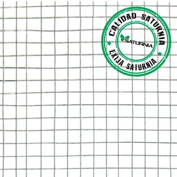 Malla electrosoldada Saturnia galvanizada 25x25 mm rollo 1x25 m Baterí de Larga Duración
