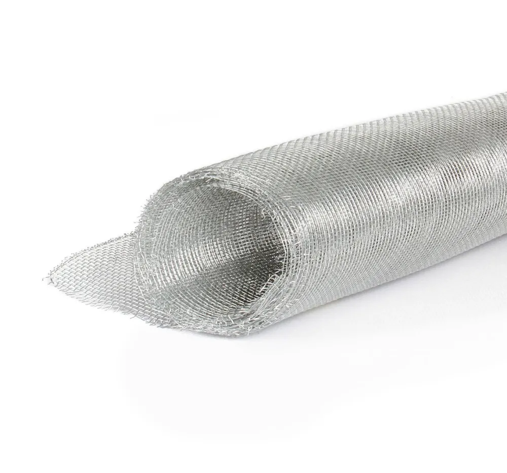 Malla mosquitera de aluminio en rollo - 1.40 x 30 m con Sistema de Corte Mulching