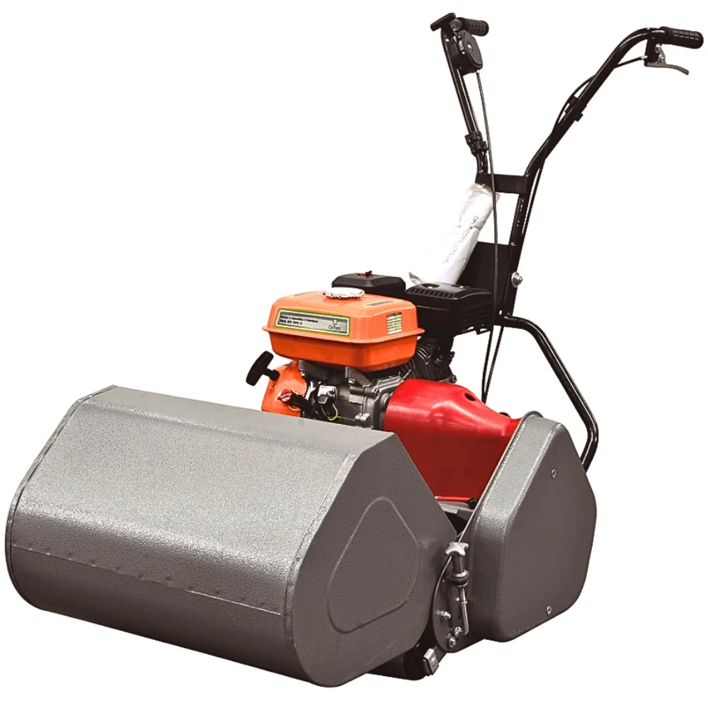 Profesional de Alto Rendimiento Podadora de Rodillo Gasolina Gimex 6.5 HP – Corte Profesional y Precisión en Céspedes