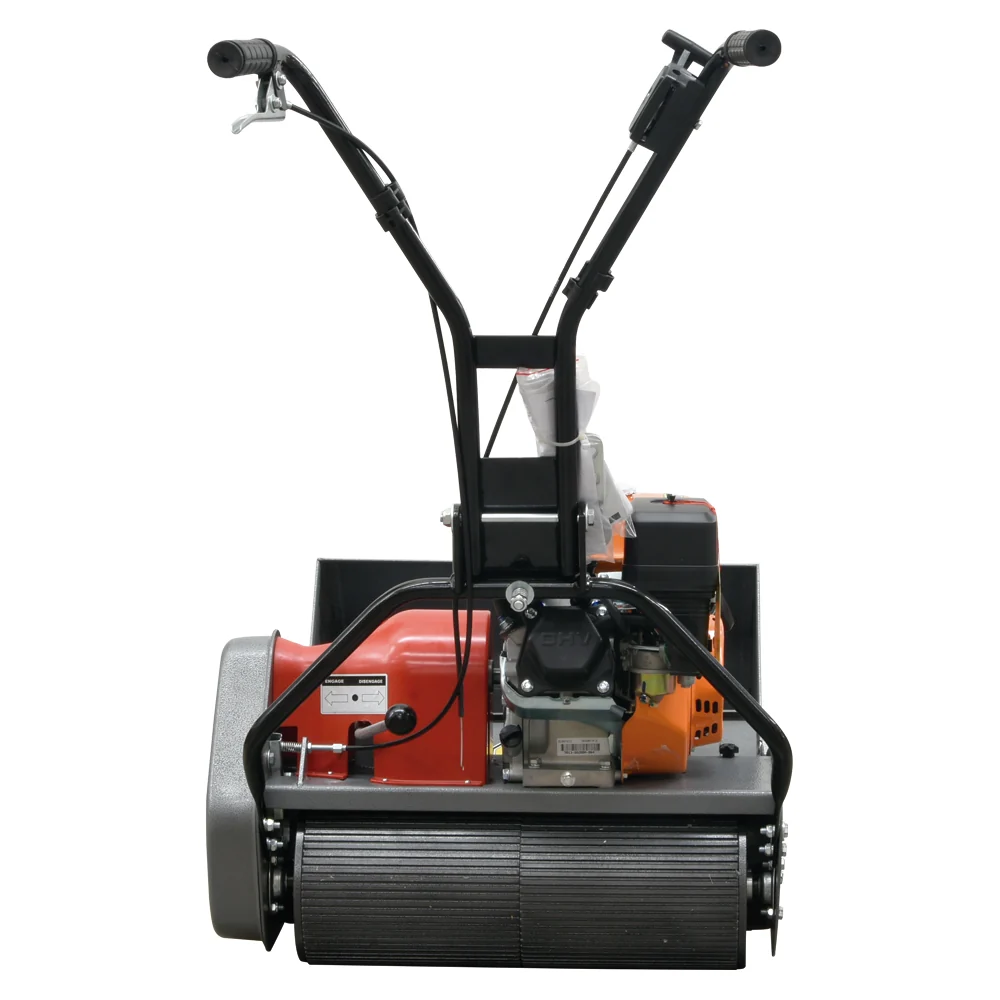 Profesional de Alto Rendimiento Podadora de Rodillo Gasolina Gimex 6.5 HP – Corte Profesional y Precisión en Céspedes