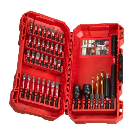 Set/ Estuche SHOCKWAVE™ Impact Duty™ bit (40 pc)| Milwaukee con Encendido Eléctrico