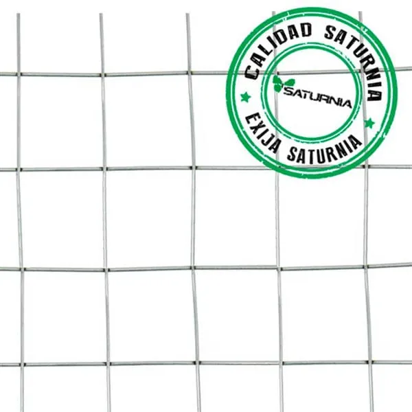 Tractor de Jardín Malla electrosoldada Saturnia galvanizada 75x50 mm rollo 1x25 m