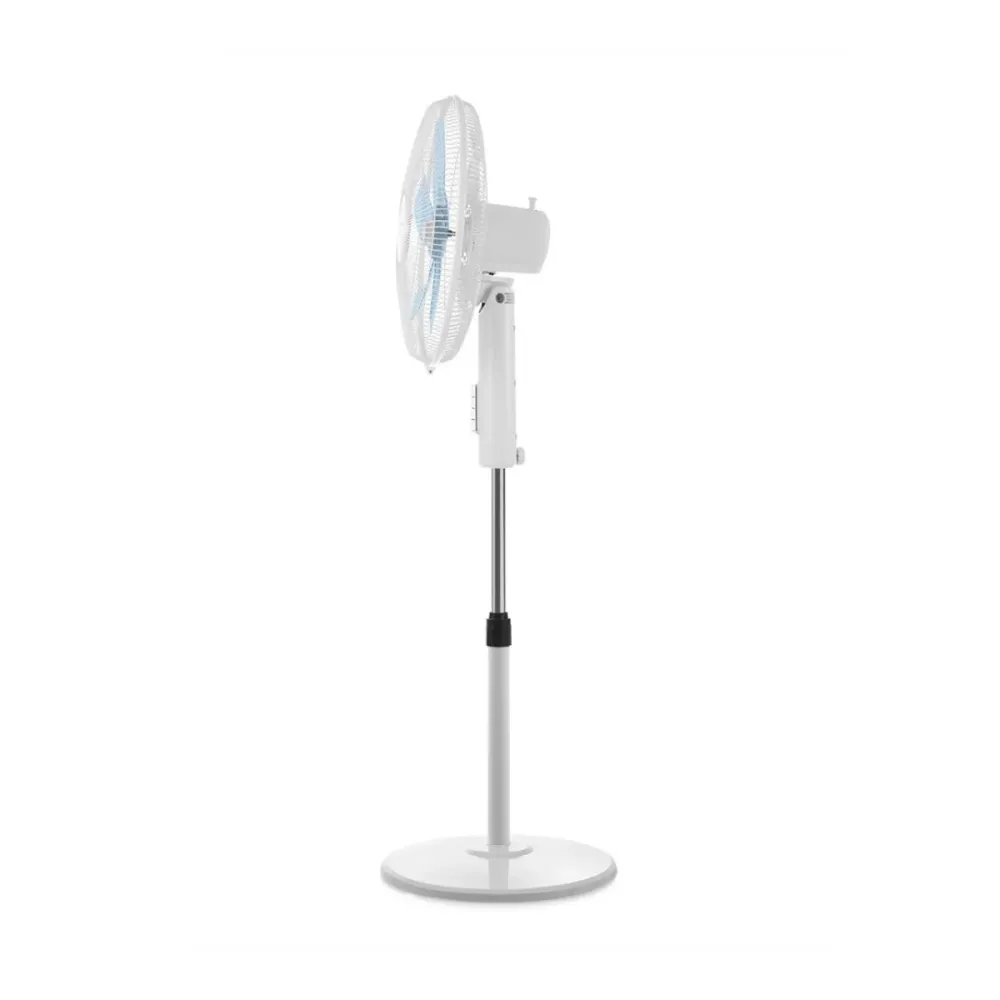 Ventilador de pie Orbegozo SF1040 45W 5 aspas altura regulable blanco Ø40 cm