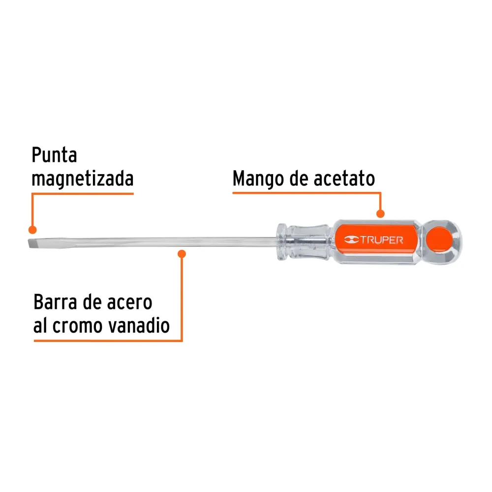 Cortacésped Mulching DESARMADOR PLANO TIPO CABINET 3/16' X 5'