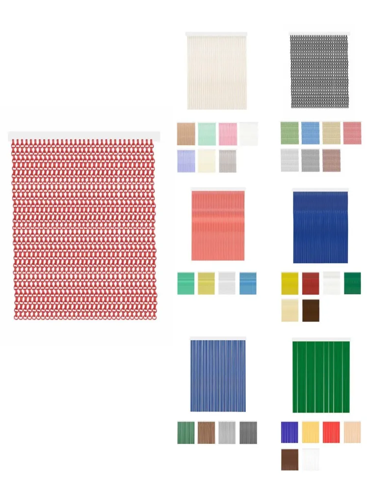 100 x 240 cm | krismar - rojo | cortinas de exterior impermeables – cort - con Anillas de Metal