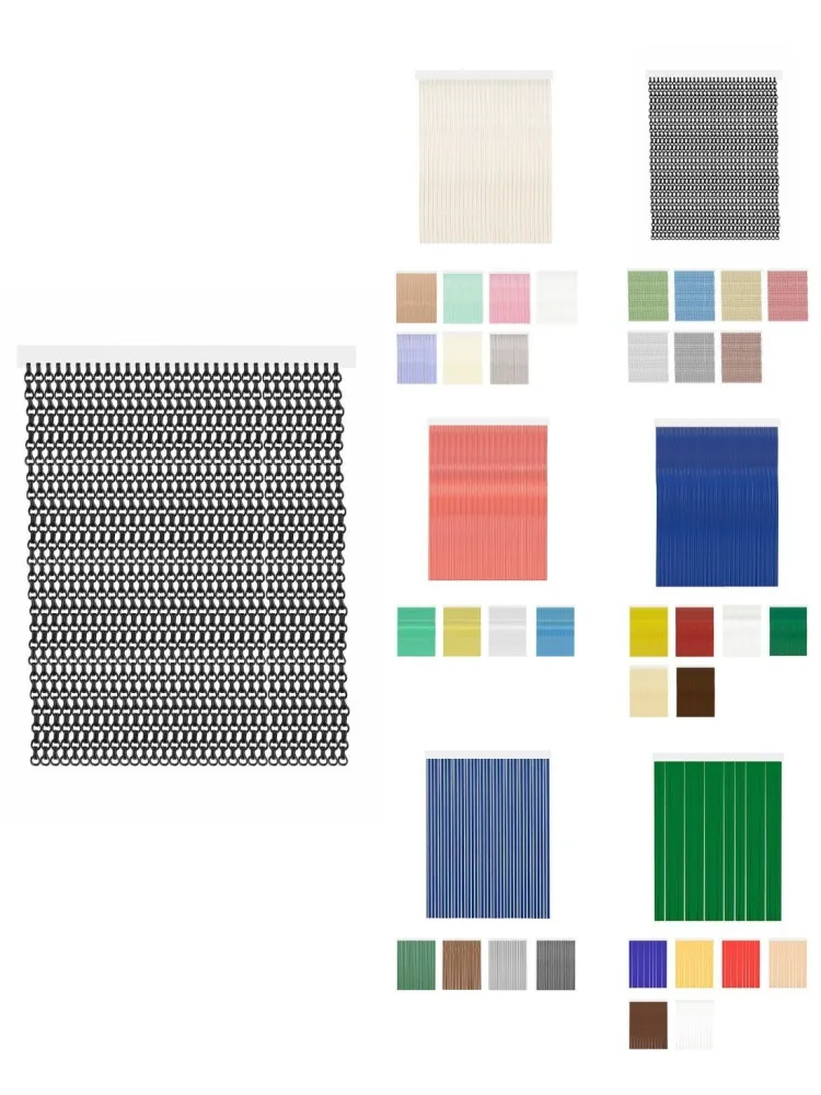 120 x 240 cm | krismar - negra | cortinas de exterior impermeables – cort con Anillas de Metal