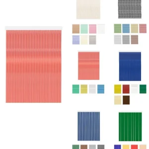 130 x 240 cm | diana - rojo cristal | cortinas de exterior impermeables –