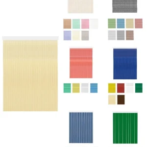 90 x 240 cm | karla - hueso | cortinas de exterior impermeables – cort - j con Cuerdas de Ajuste