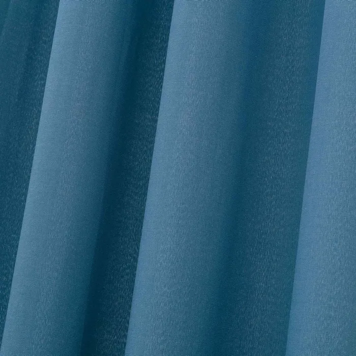 Cortina loneta azul loving 140 x 260 cm con Anillas de Acero Inoxidable