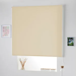 Estor Translúcido Naturals Crema 100 x 175 cm en Polietileno Trenzado