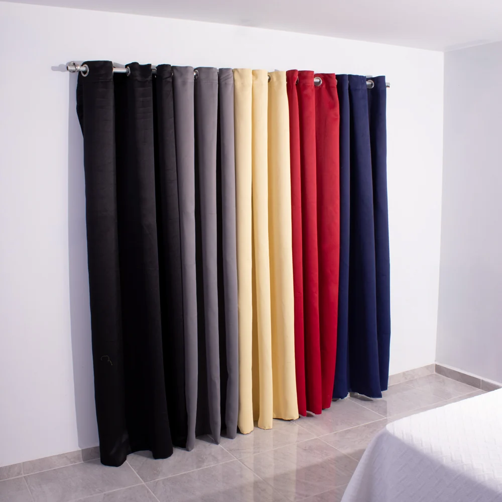Panel Decorativo Cortinas Ébano Out Media Oscuridad