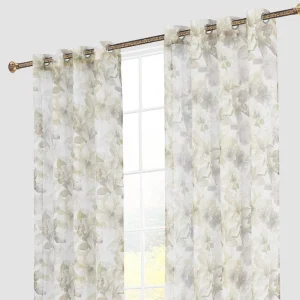 Premium Impermeable Cortina de linho estampada 140*260cm-Individual