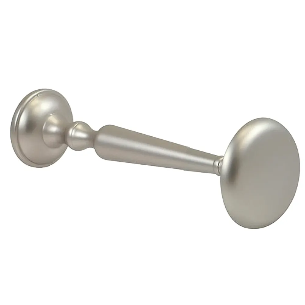 Recoge-cortinas Zirconio Niquel Mate 128 mm. Medidas 2x3 metros