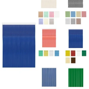 Tela Técnica UV 90 x 240 cm | karla - azul | cortinas de exterior impermeables – cort - ja