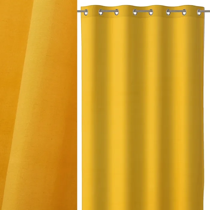 Tela Técnica UV Cortina loneta loving amarillo 140 x 260 cm