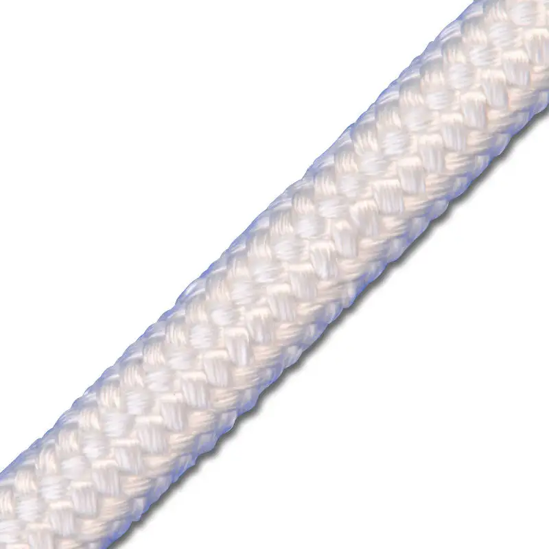 Cuerda trenzada sencilla plateado de 9.5 Mm, sil010wc