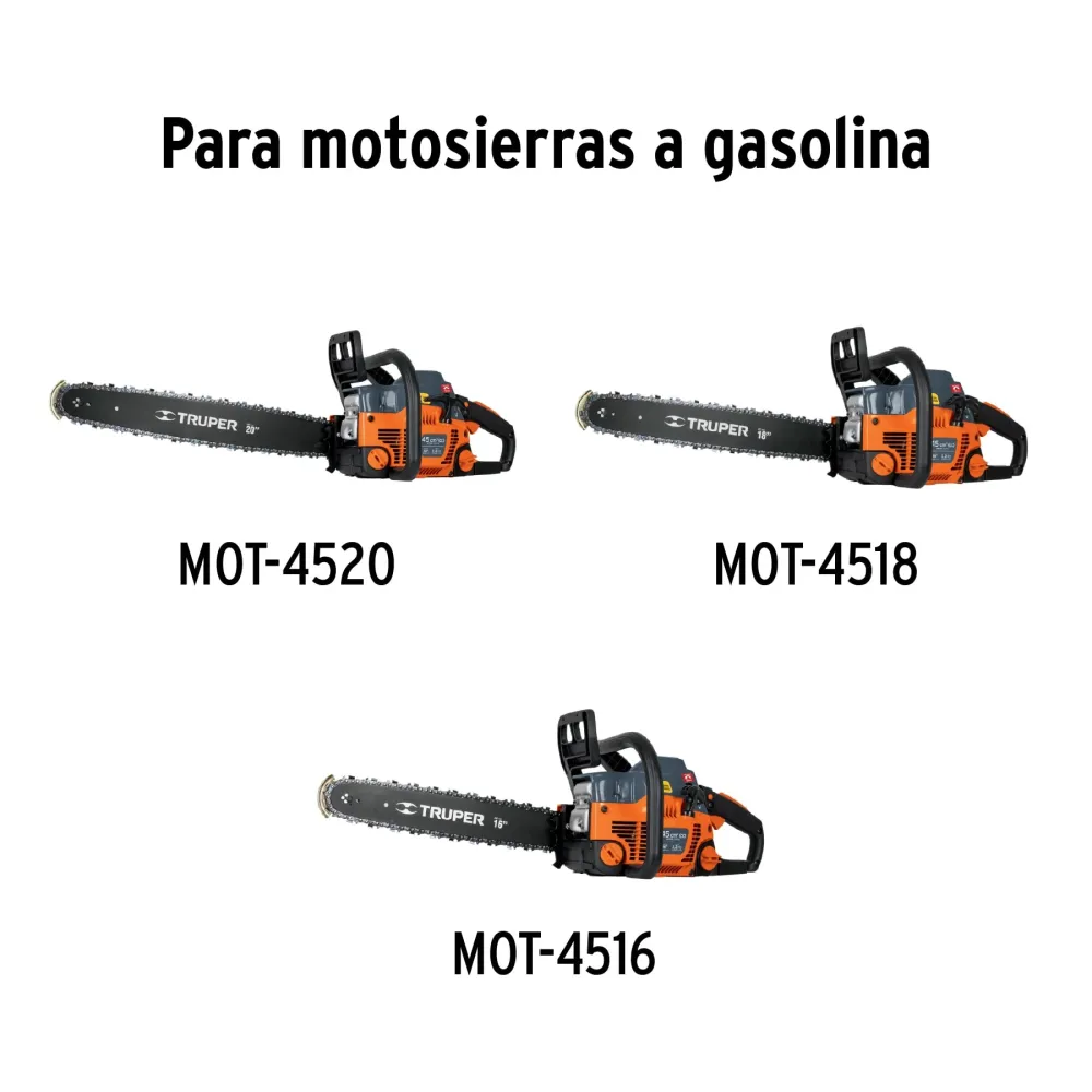 CARBURADOR PARA MOTOSIERRAS GRUPO 1, TRUPER para Suelos Arcillosos
